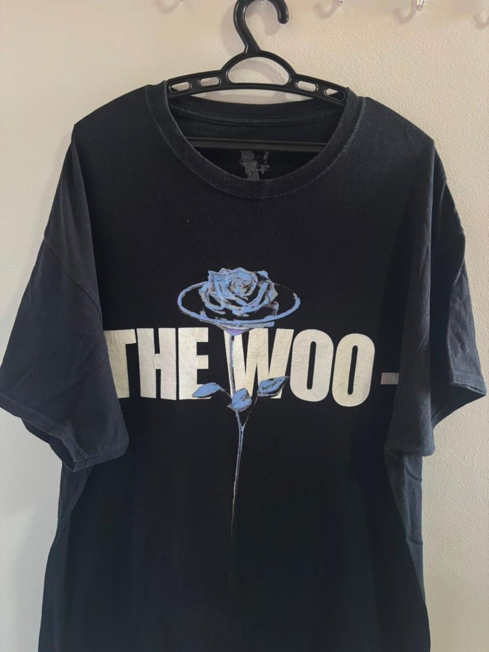 Pop Smoke x Vlone Camiseta The Woo Black