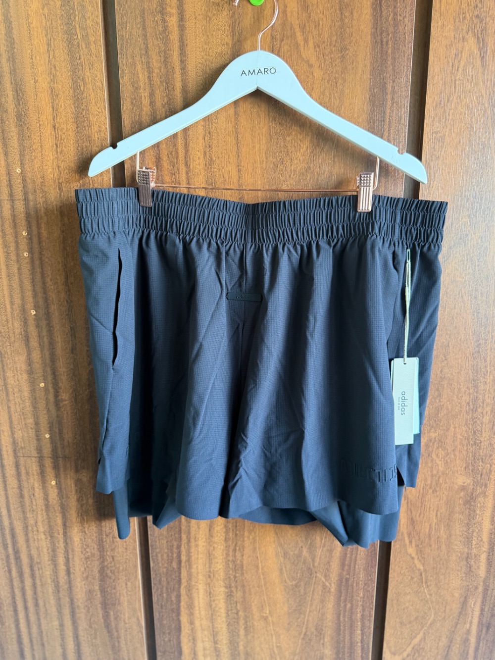 Fear of God Athletics x adidas Shorts 2 Em 1 Metalway Black — XXG, Novo