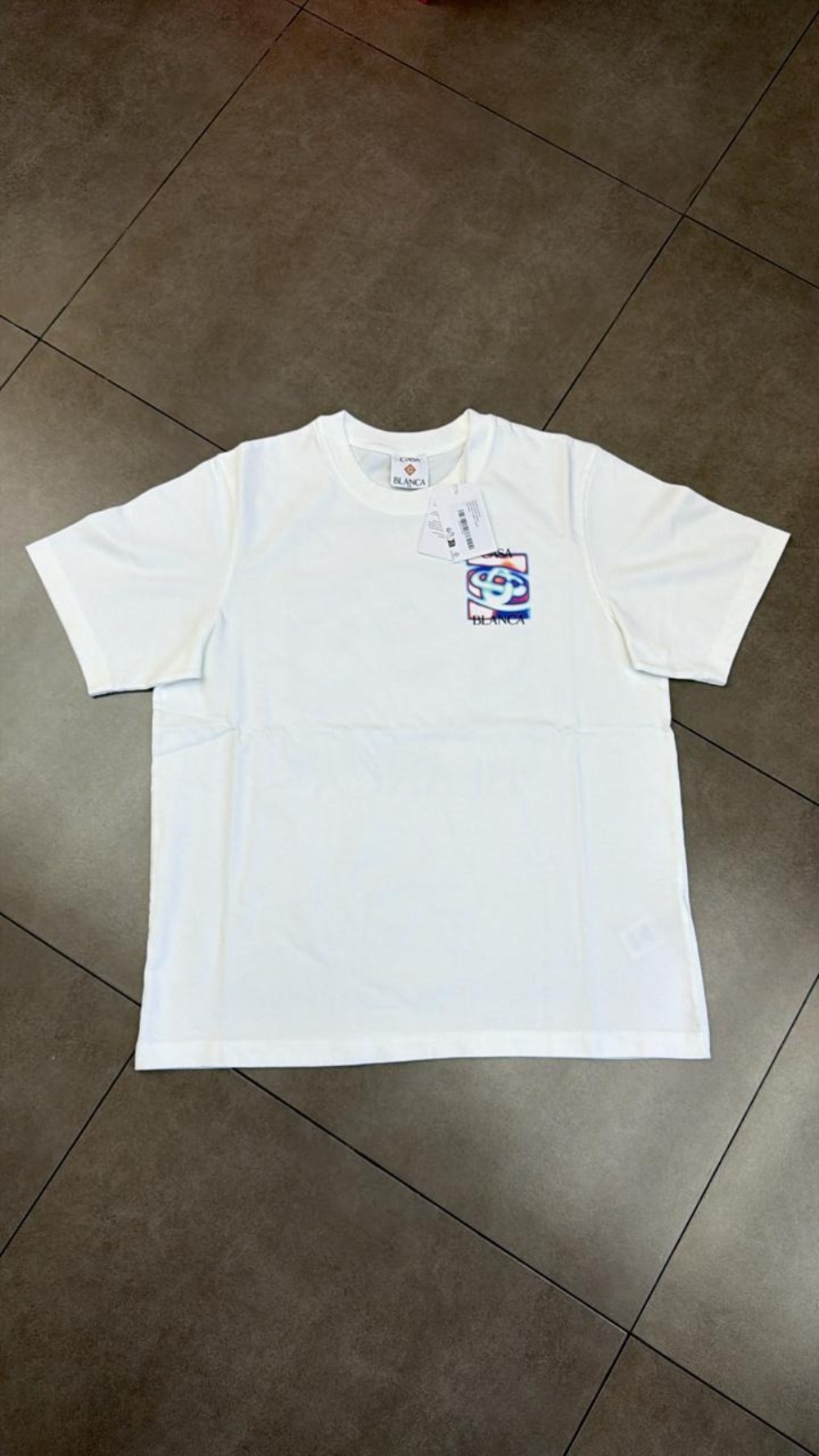 Camiseta Casablanca Heat Map Classic Bright White