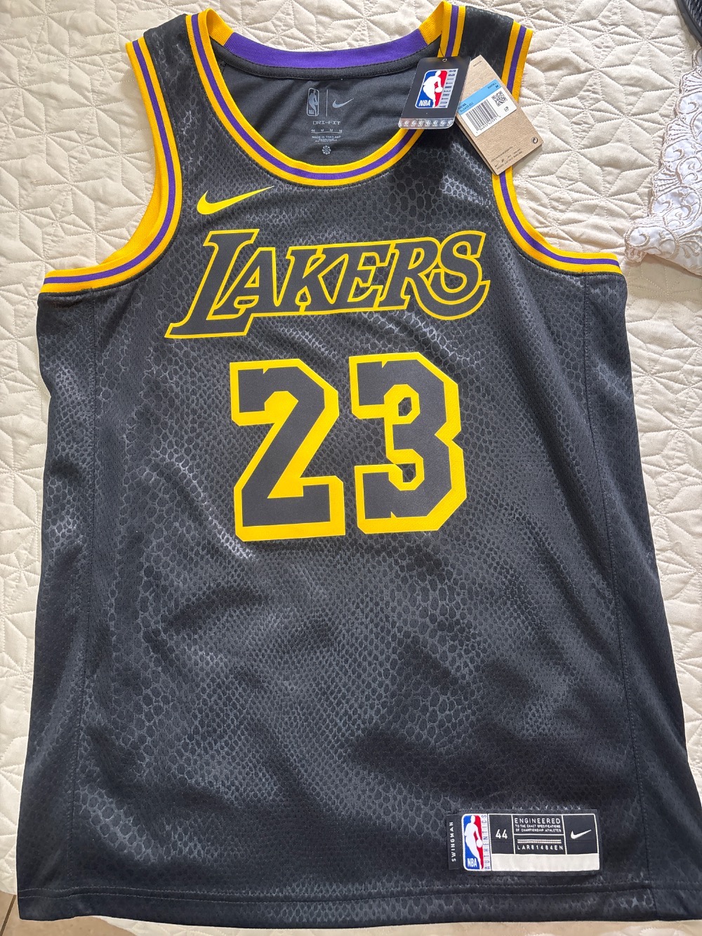 Regata Nike NBA Lakers "Black Mamba" LeBron James #23