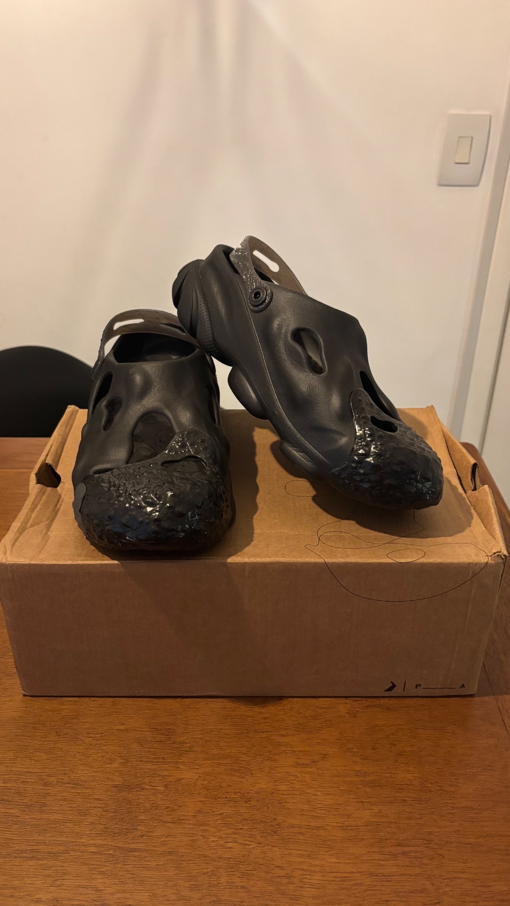 P_Andrade x Rider Chinelo FrogR Plant Based Black