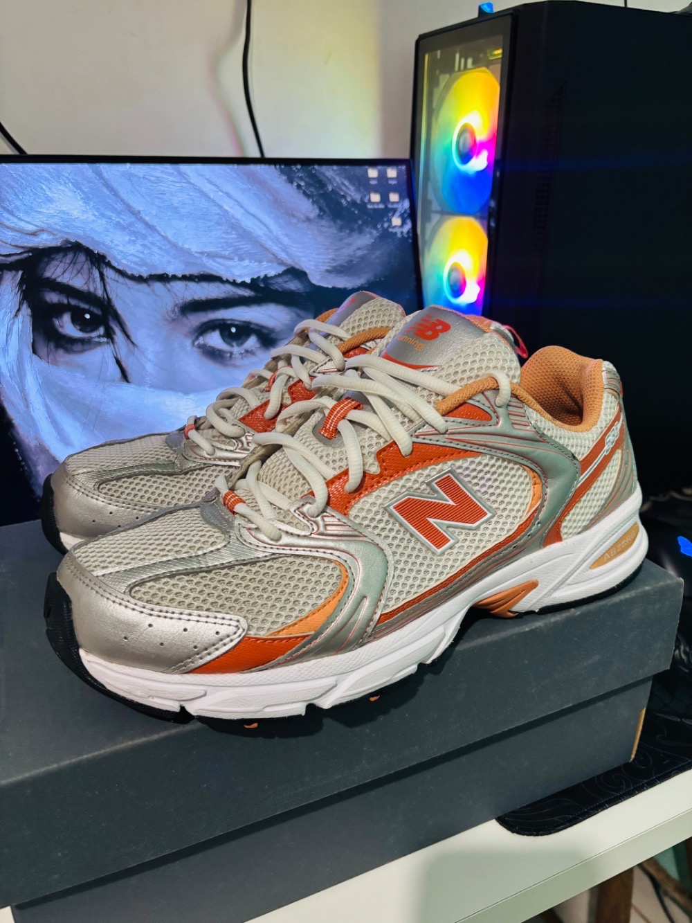 New Balance 530 Silver Infield Clay