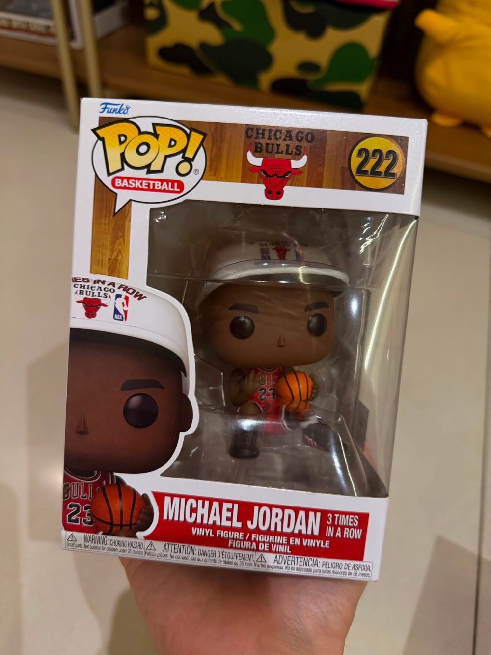 Funko Pop! Chicago Bulls Michael Jordan #222 — POP, Novo
