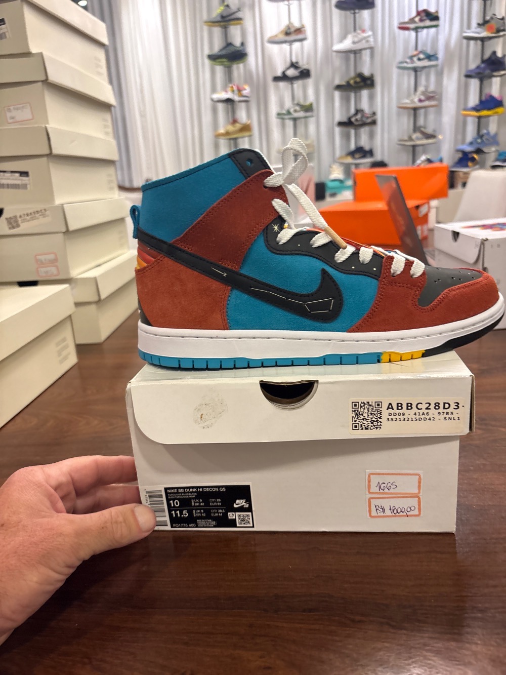 Di'orr Greenwood x Nike SB Dunk High Navajo Arts