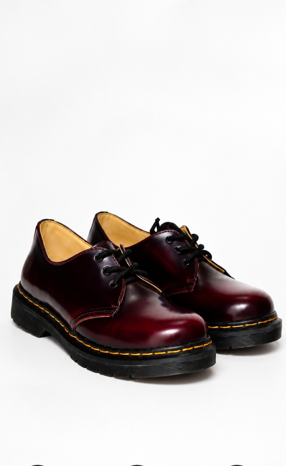 Sapato Slum Brand Street Oxford Brush Cherry