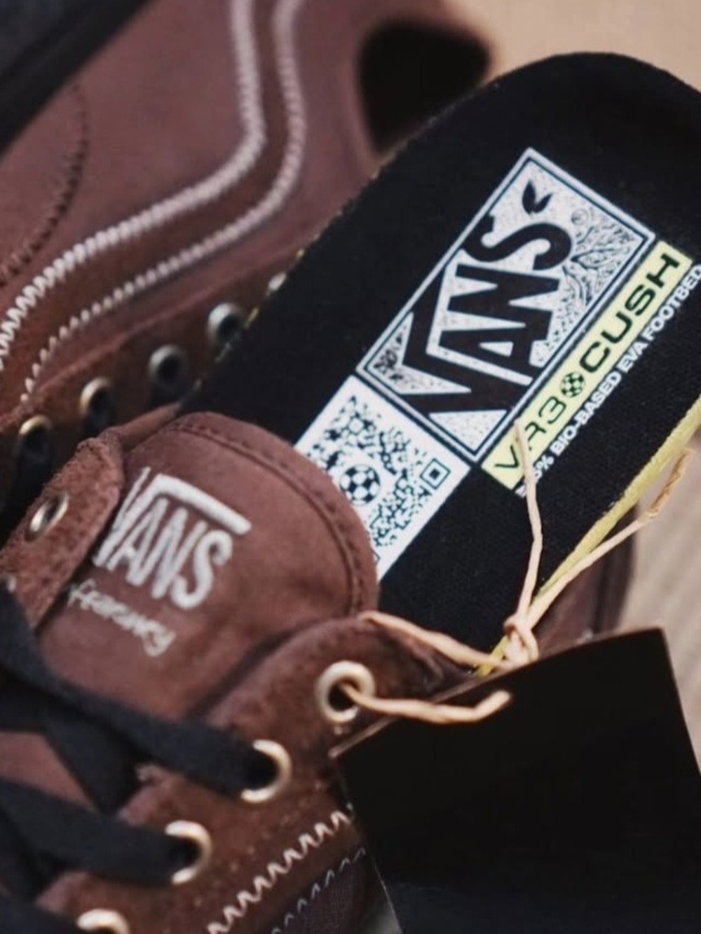 Mikey February x Vans Old Skool Sf Dark Brown Black