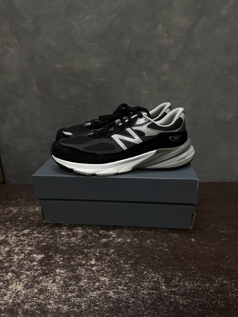 New Balance 990v6 MiUSA Black Grey White
