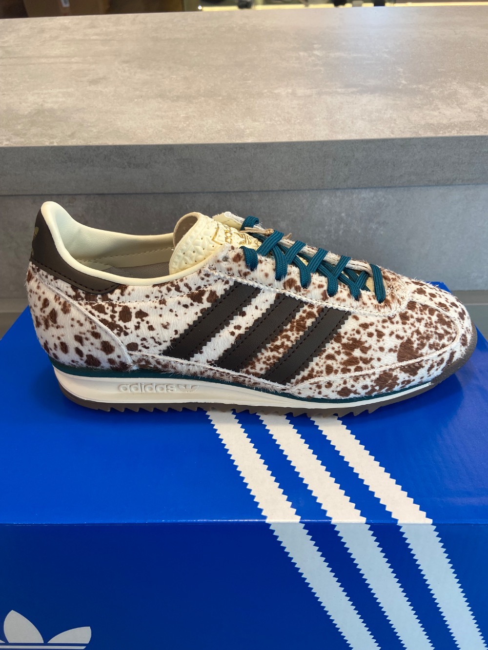 adidas SL 72 OG Off White Dark Brown Rich Green