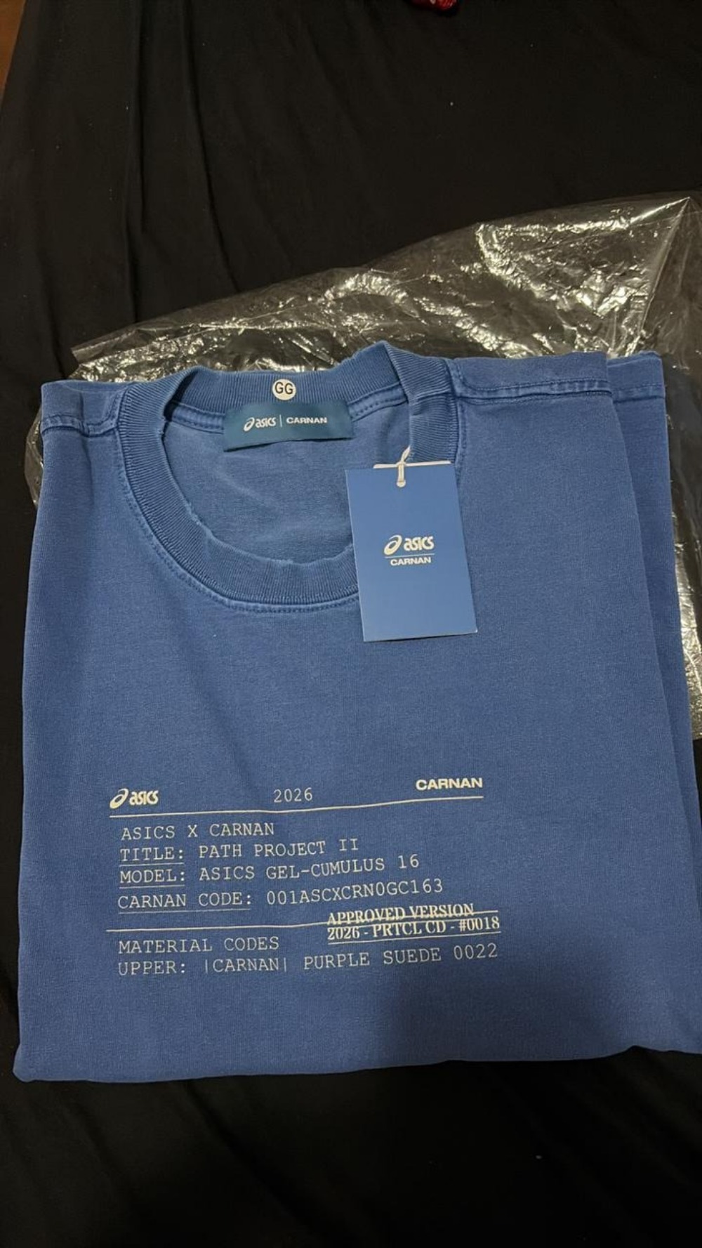 Carnan x Asics Tech Pack T-shirt