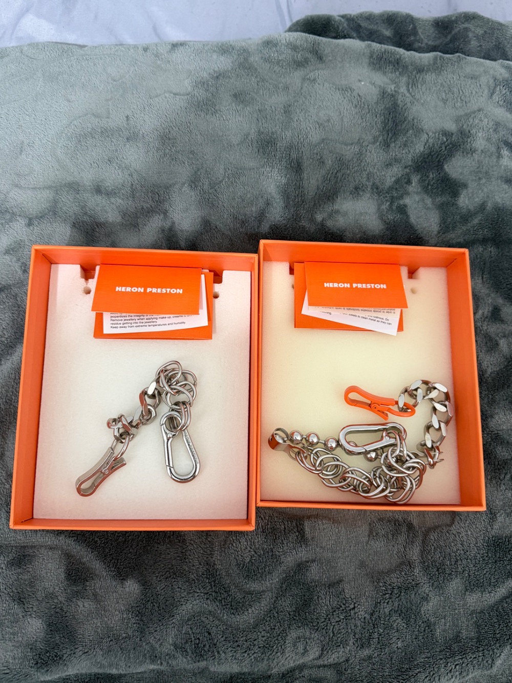 Pulseira e Colar Heron Preston