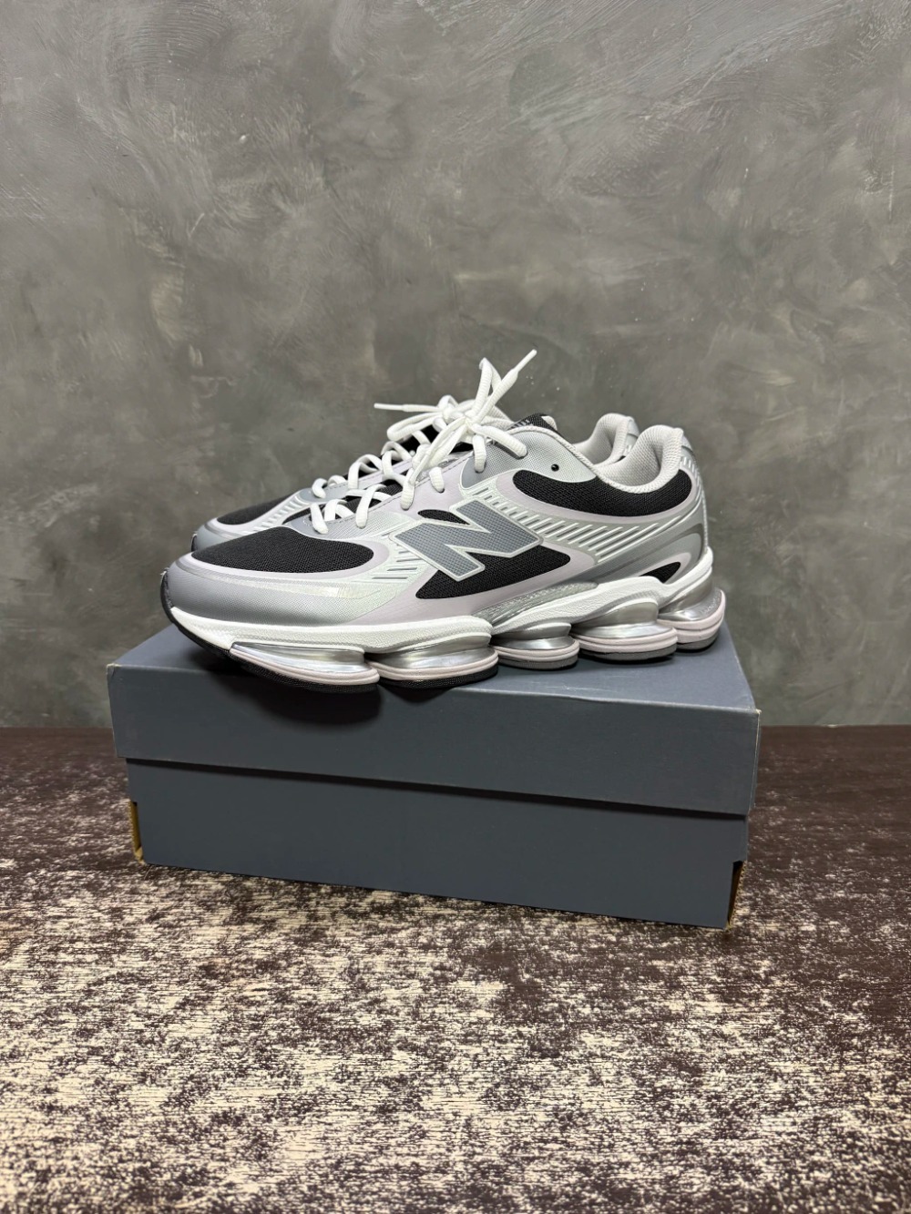 New Balance Abzorb 2000 Silver Metallic-Faded Black