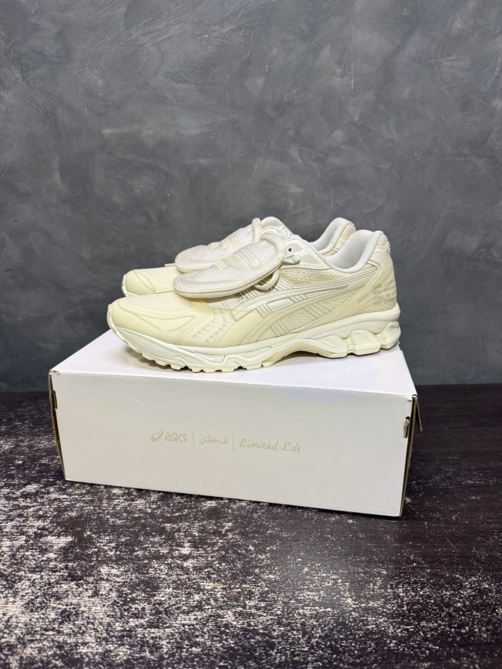 Limited EDT x SBTG x Asics Gel-Kayano 14 Cream