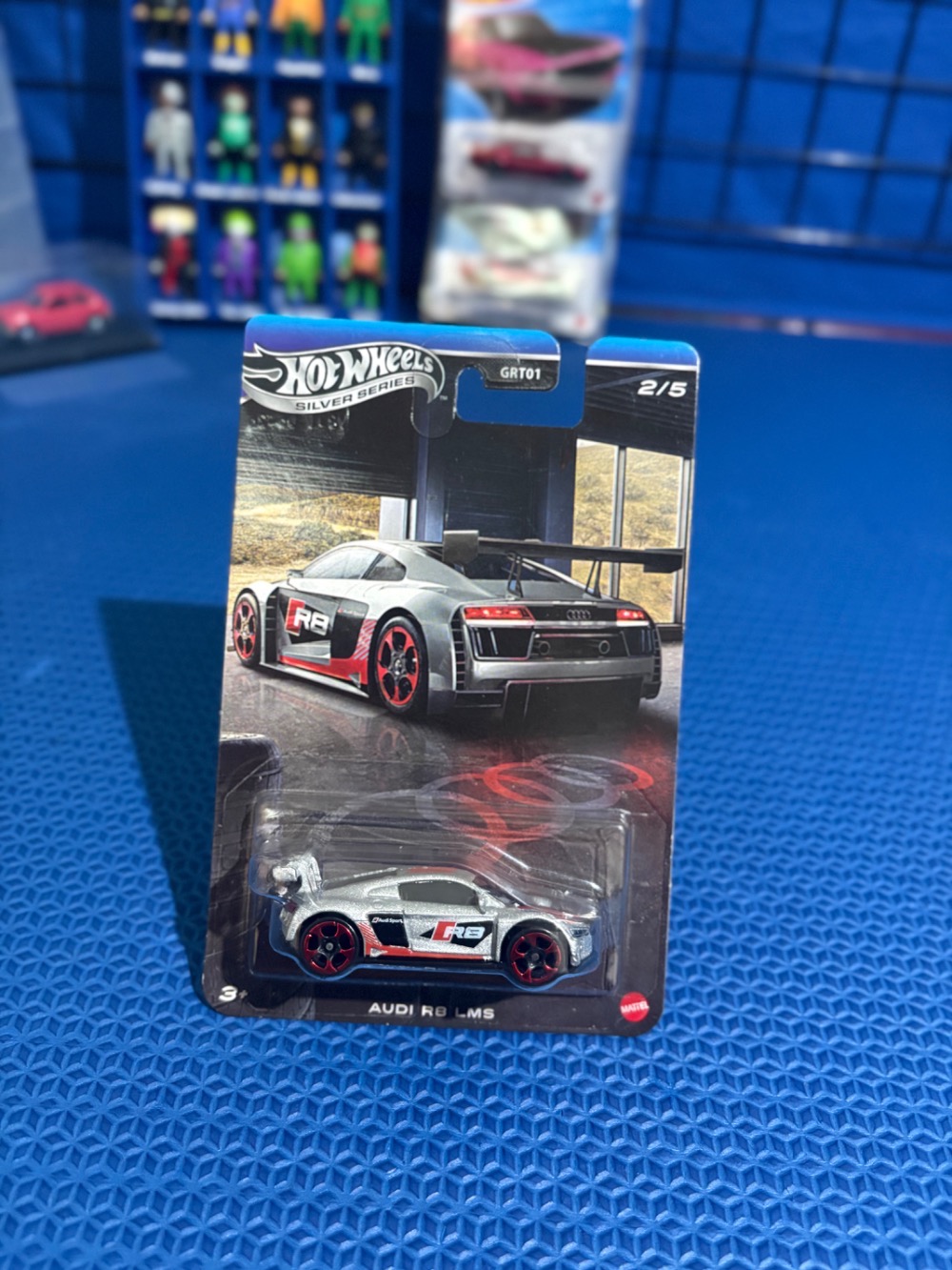 Hotwheels Silver series Audi R8 LMS