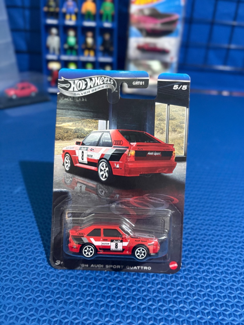 (Chase) HotWheels Silver series 84 Audi Sport Quattro