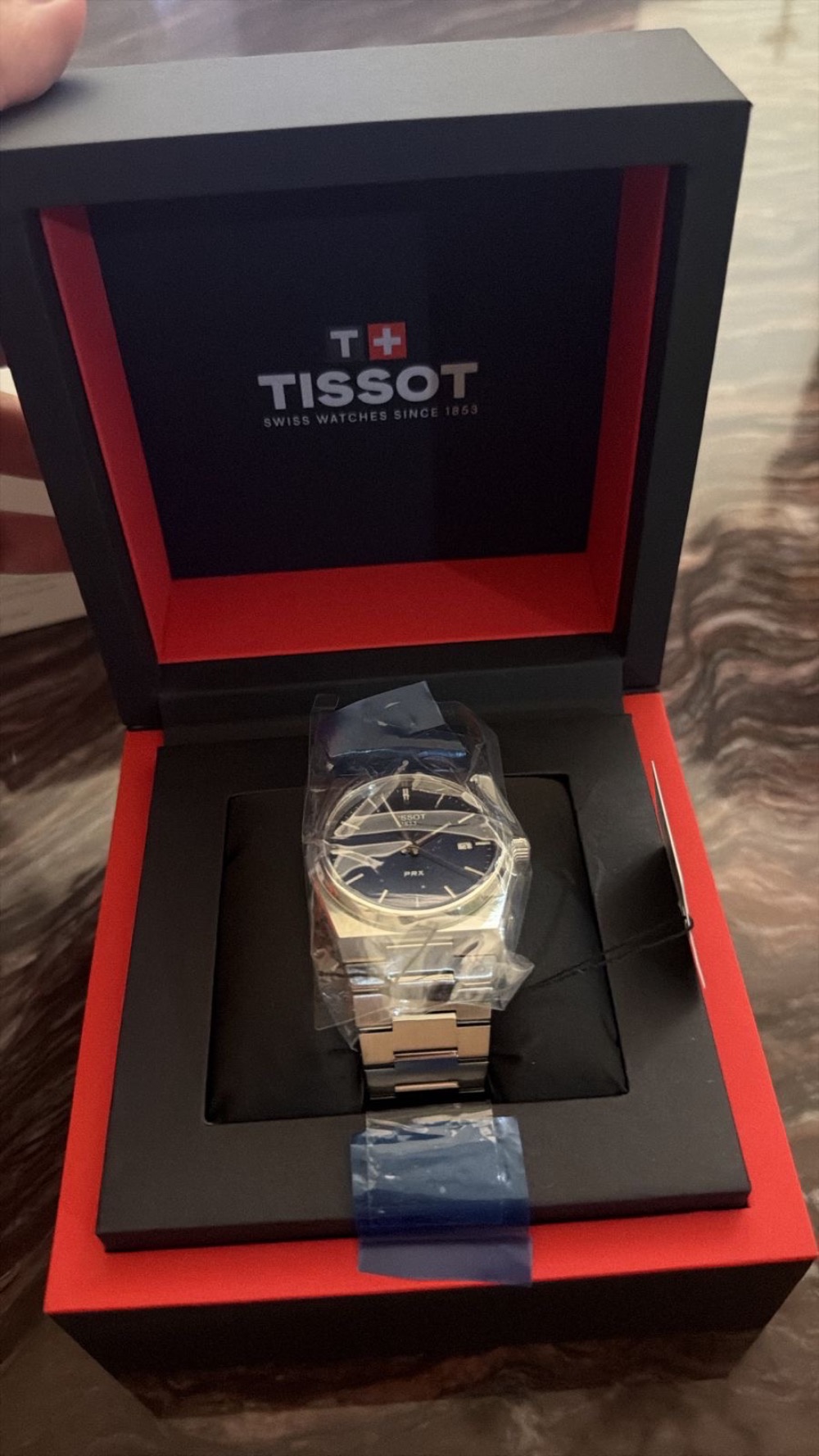 Relógio Tissot PRX 40mm Analógico Blue