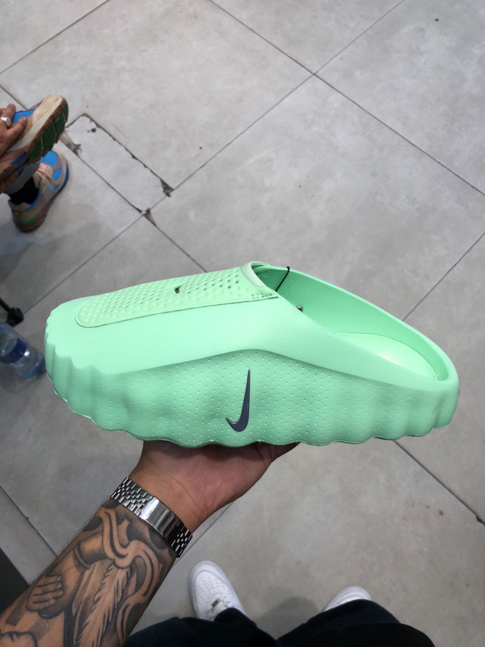 Nike Mind 001 Slide Cucumber Calm Barely Volt