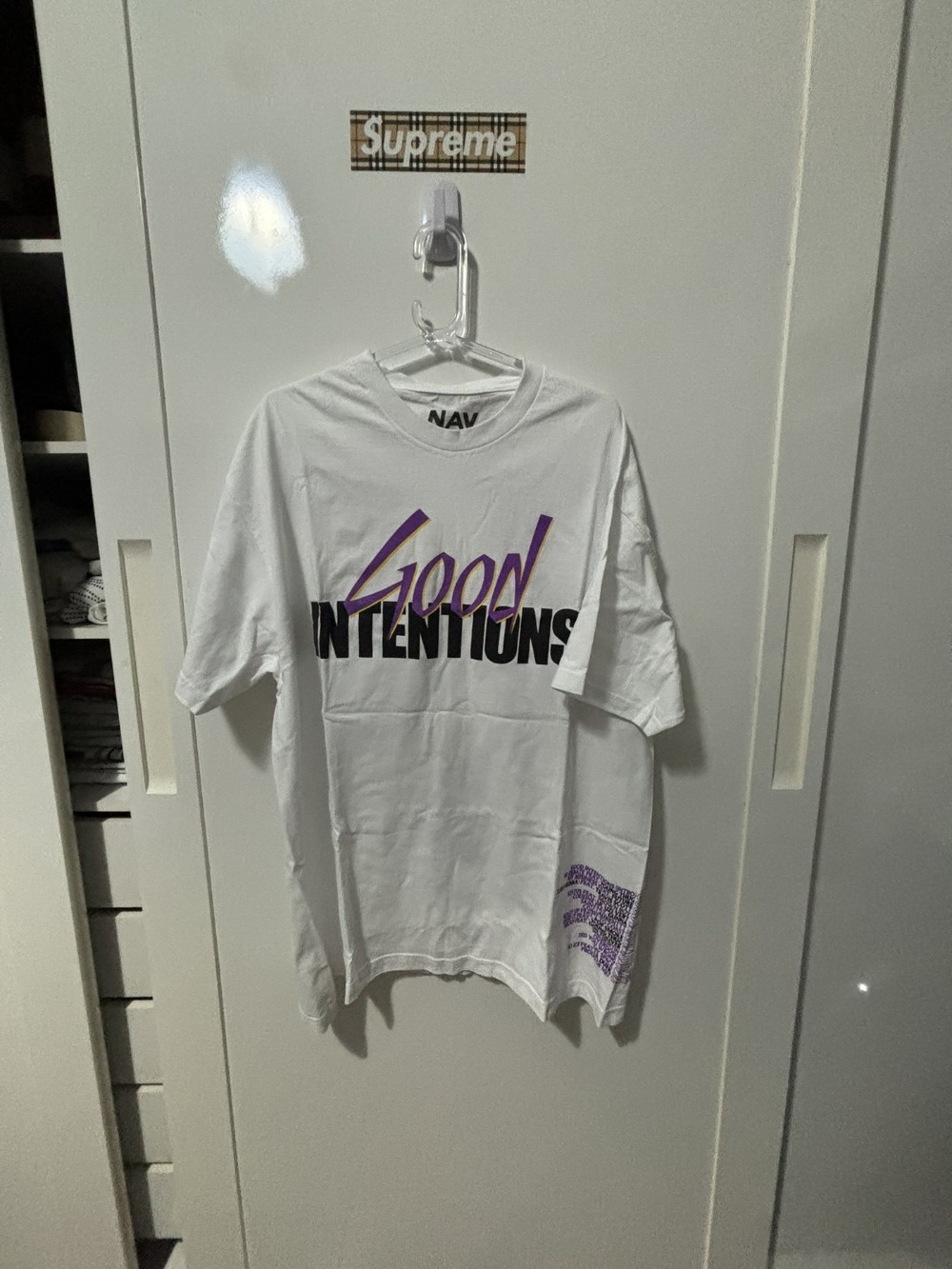 Camiseta Vlone Doves Branca