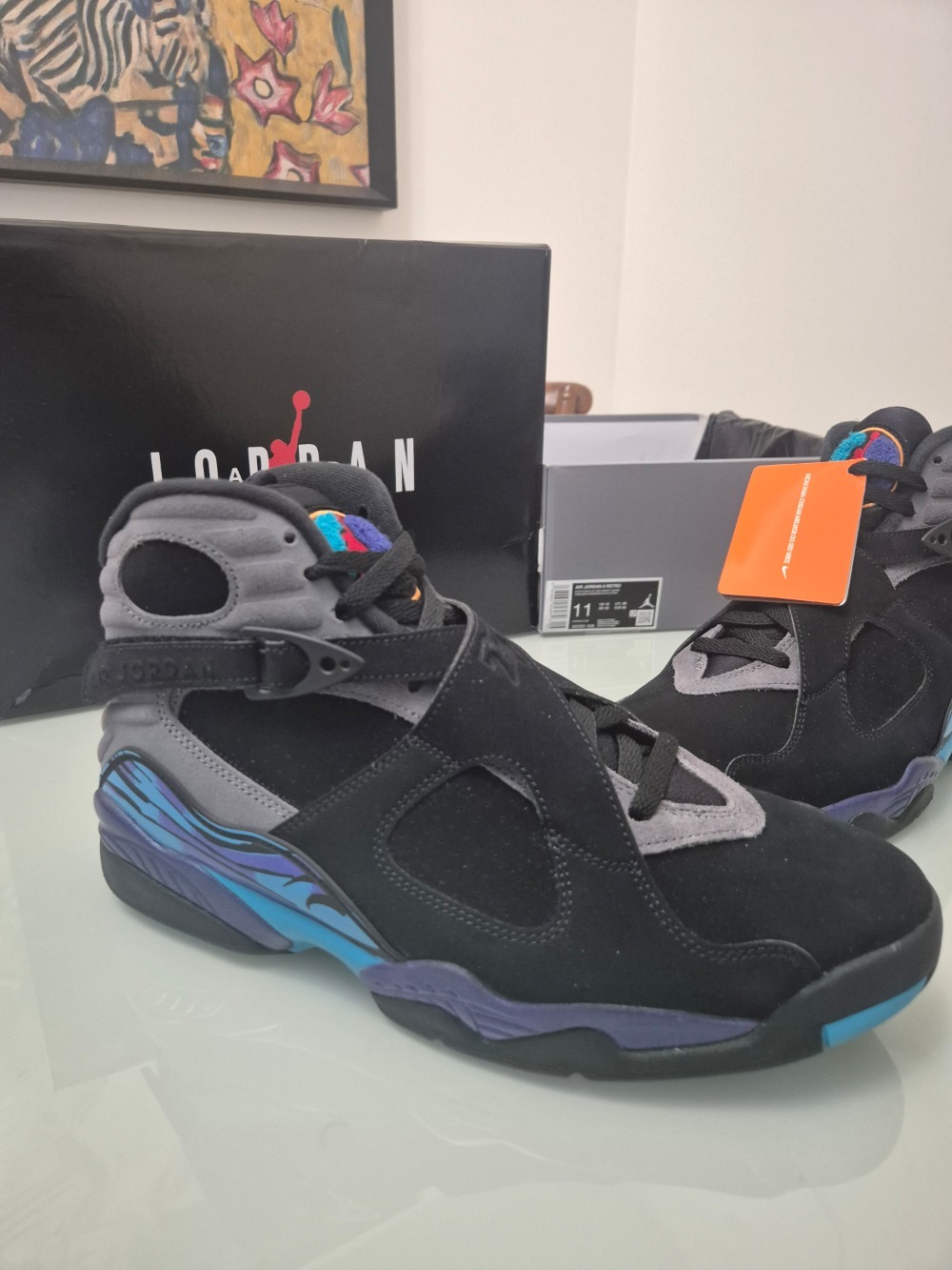 Air Jordan 8 Aqua