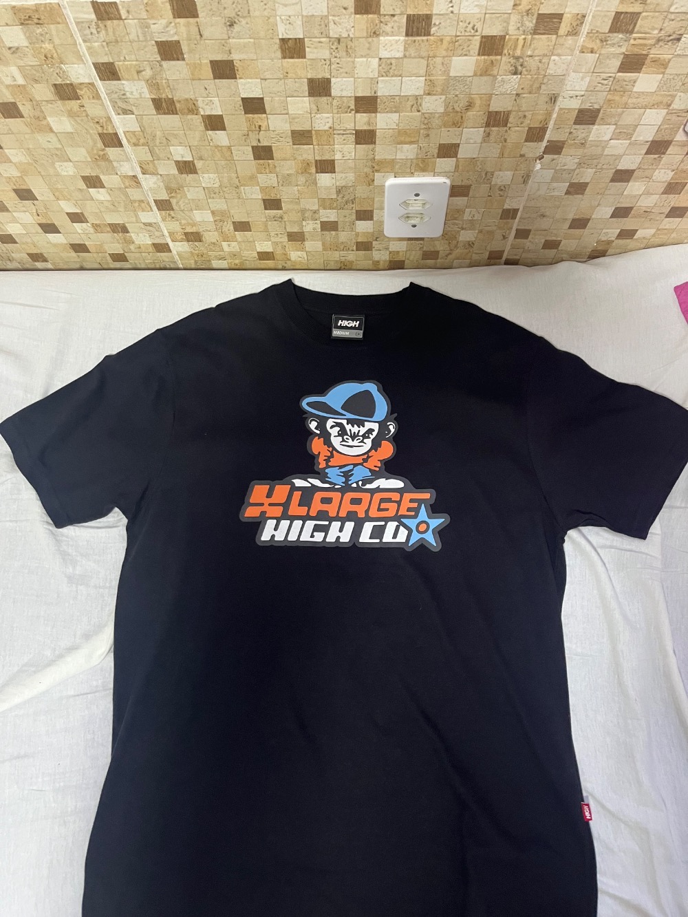 XLarge x High Company Camiseta Monkey Black