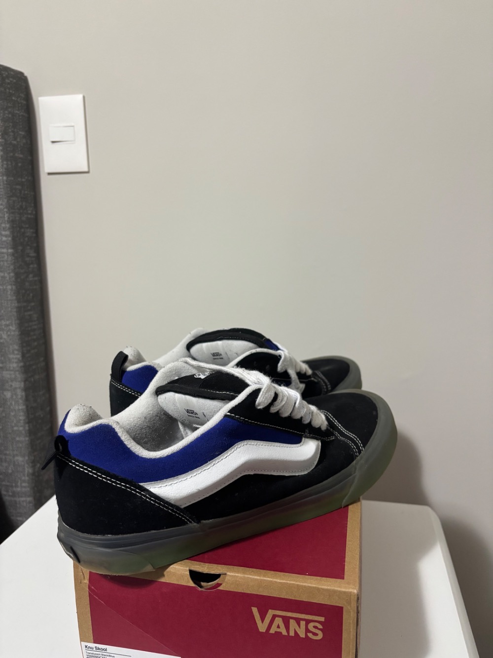Vans Knu Skool Black Blue