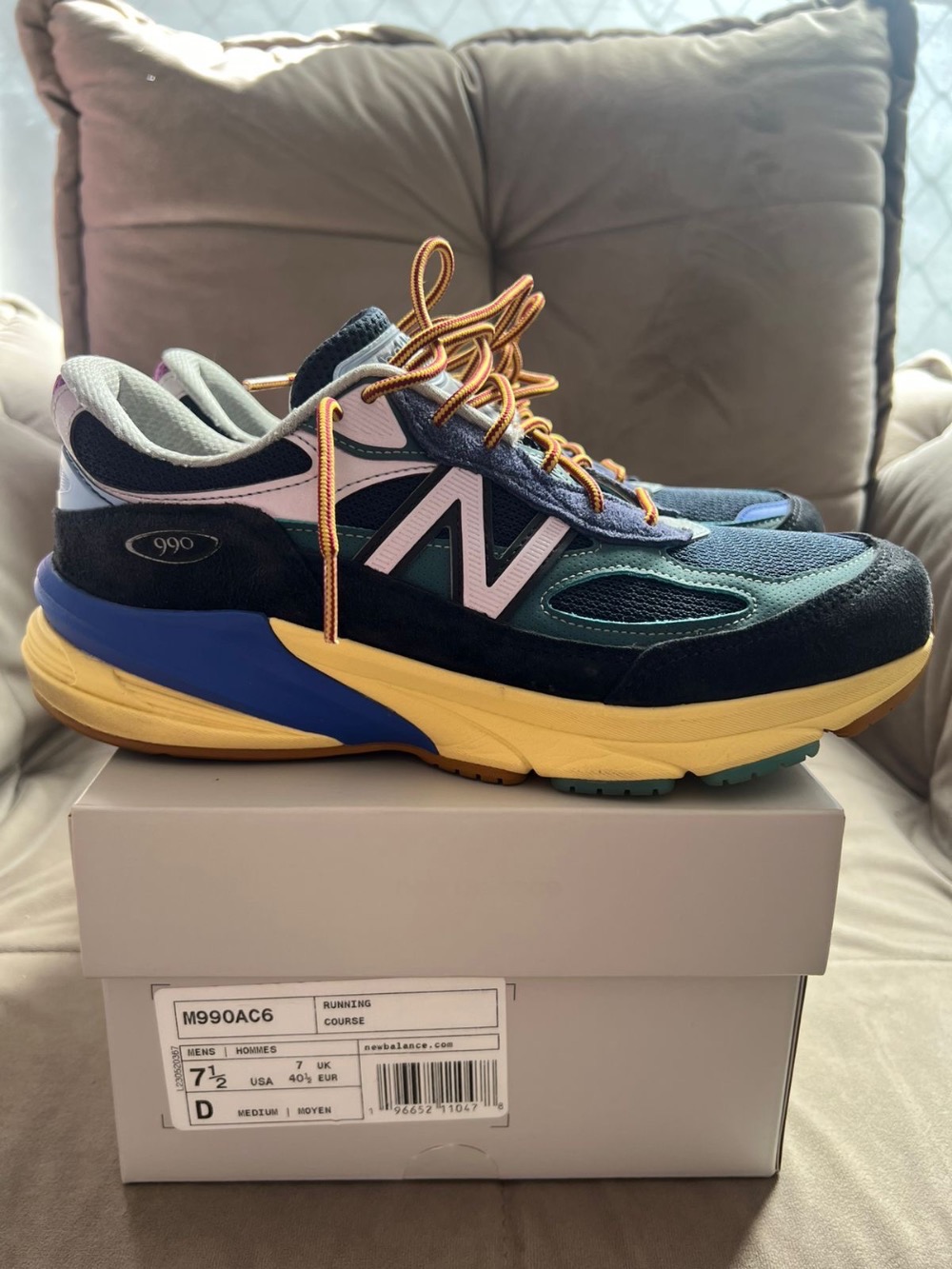 Action Bronson x New Balance 990v6 Made in USA Lapis Lazuli