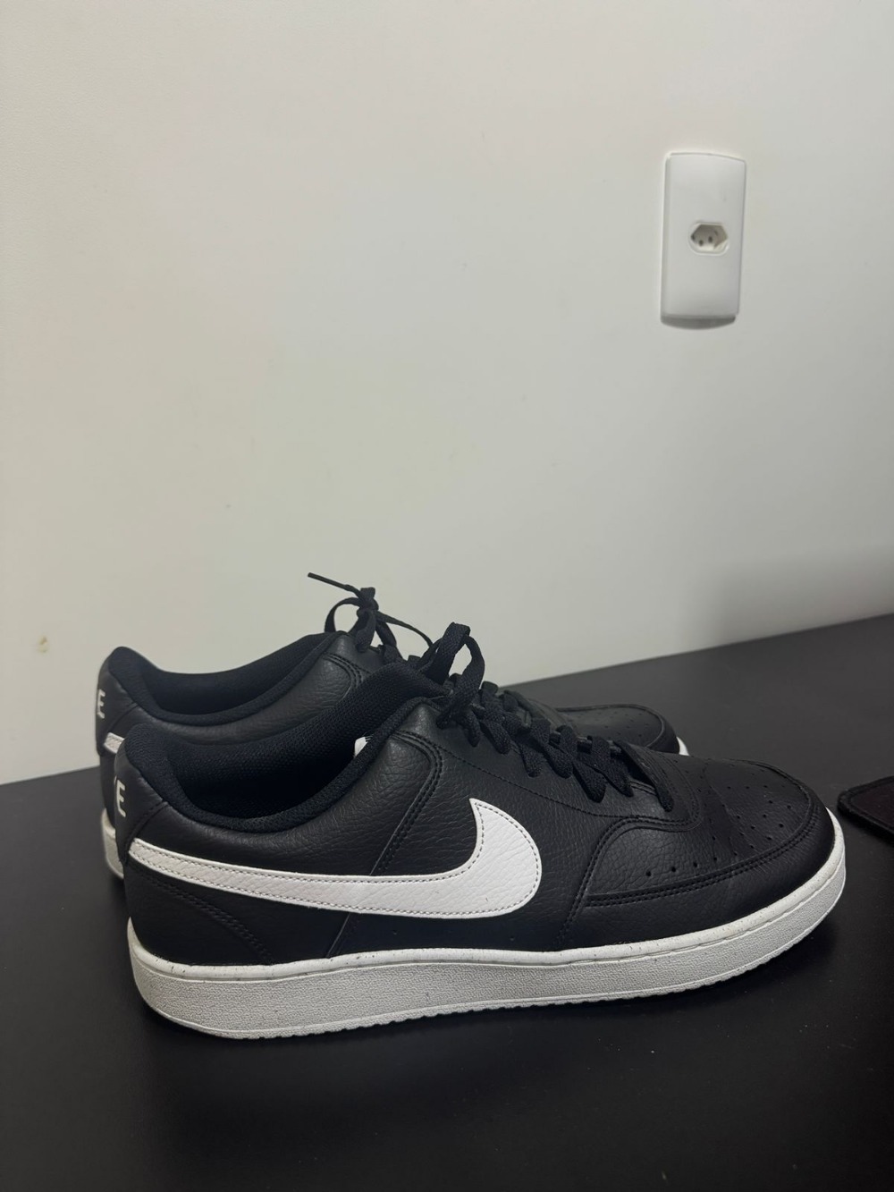 Nike Court Vision Low Next Nature Black White