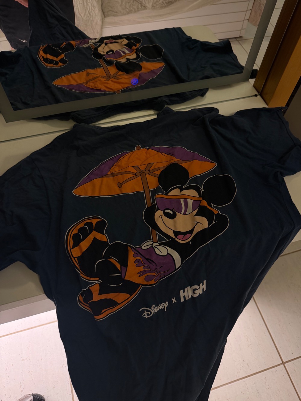 Disney x High Company Camiseta Lazy Days Navy