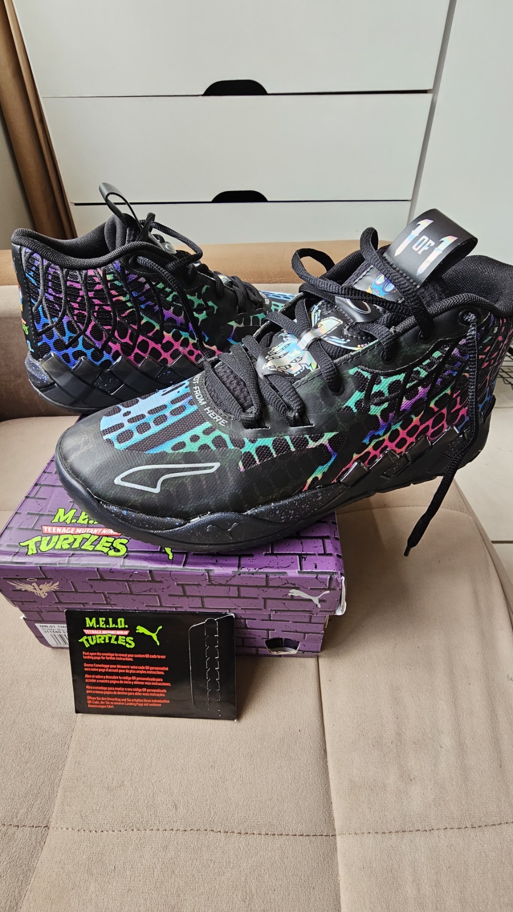 TMNT x Puma MB.01 Baxter Stockman — 42, Usado