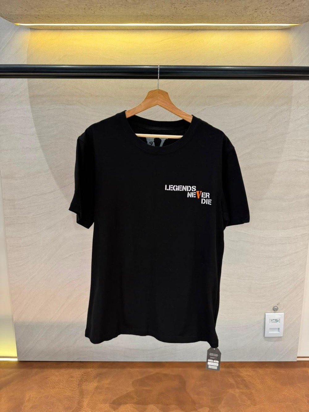 Juice Wrld x Vlone Camiseta 999 Black