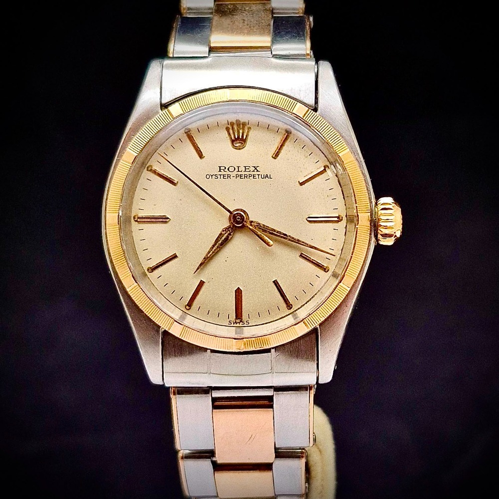Relógio Rolex Oyster Perpetual Steel Rosegold 31mm