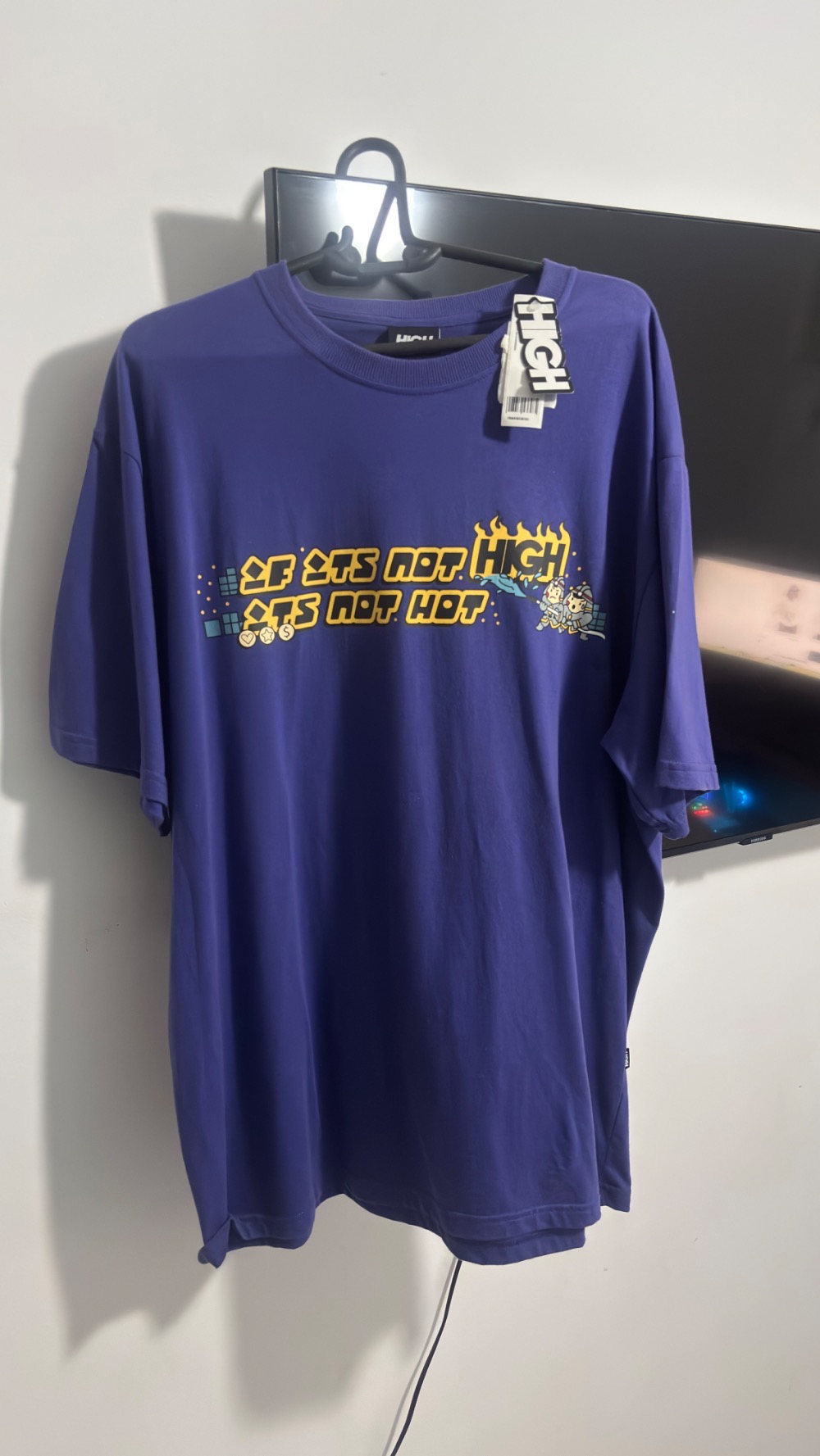 High company Tee Hot Purple