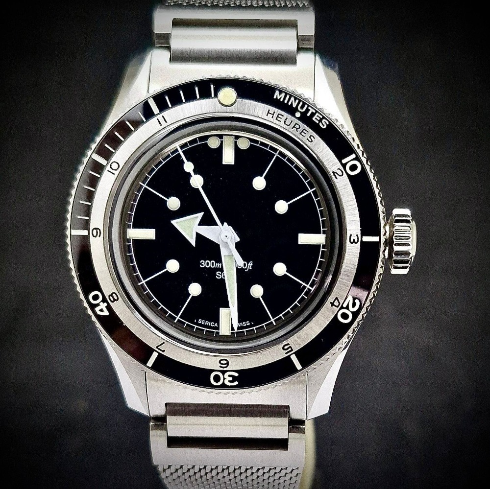 Relógio Serica 5303 Diving Chronometer 39mm