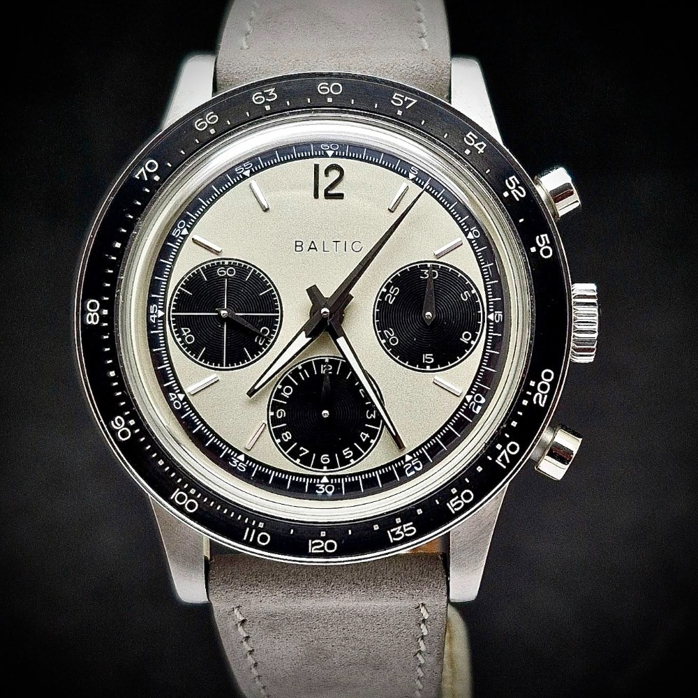 Relógio Baltic Scalegraph Classic Panda 38mm