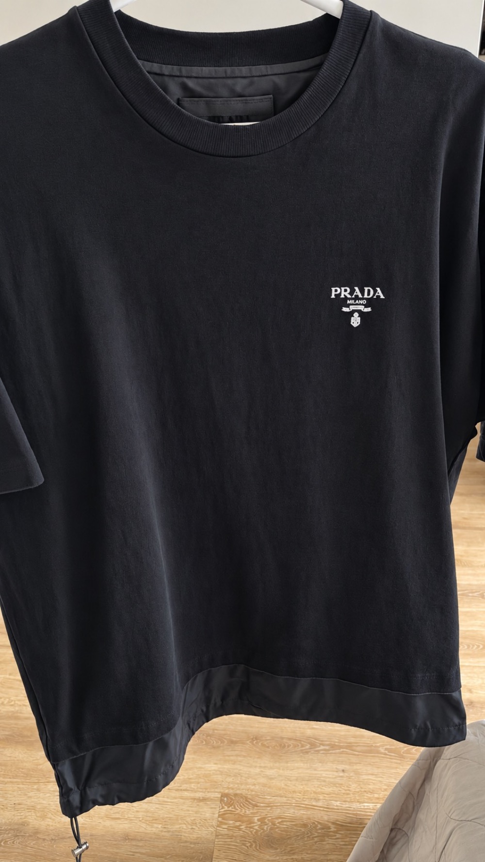 Camiseta Prada Jersey Re-Nylon Black