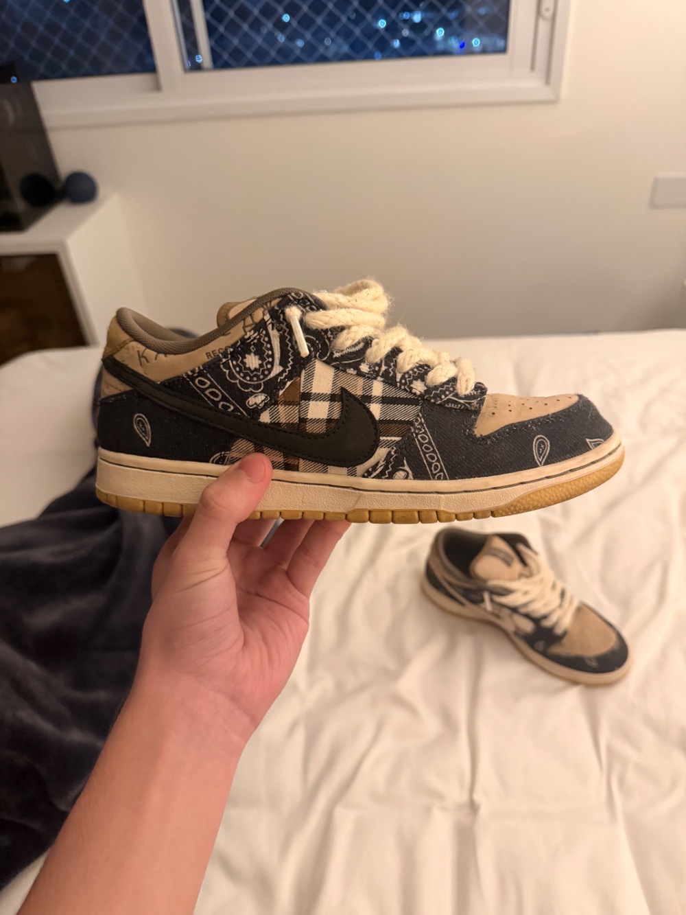 Travis Scott x Nike SB Dunk Low Cactus Jack Special Box — 39, Usado