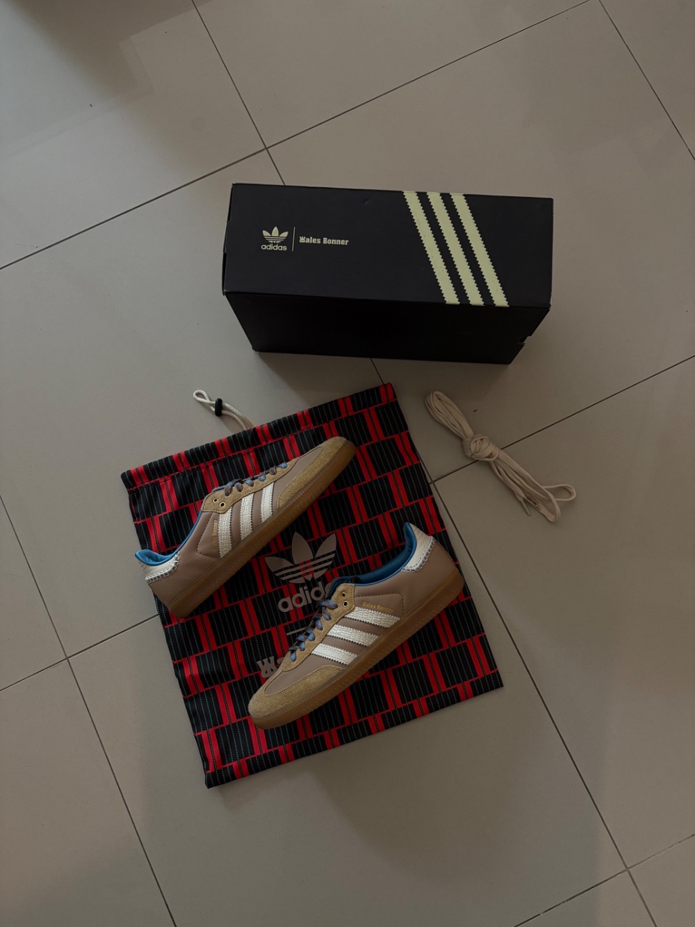 Wales Bonner x adidas Samba Wonder White