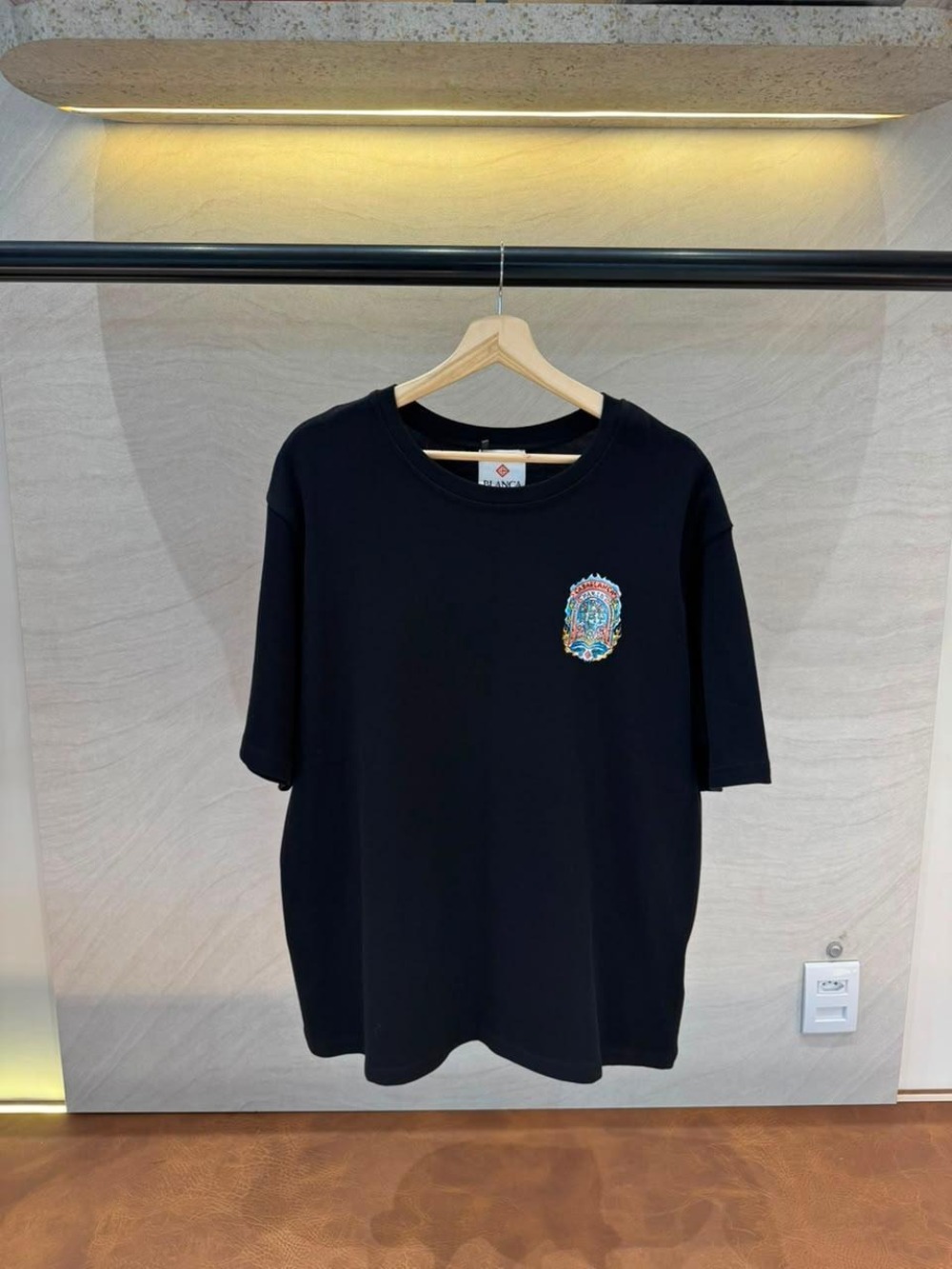 Camiseta CasaBlanca Way Skate Preta