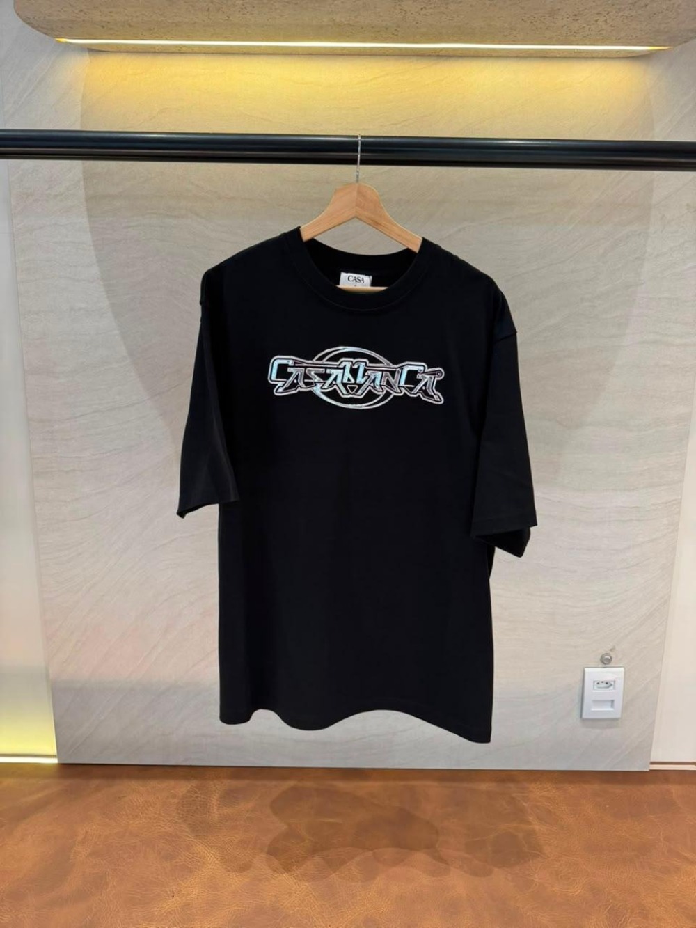Camiseta Casablanca Chrome Black