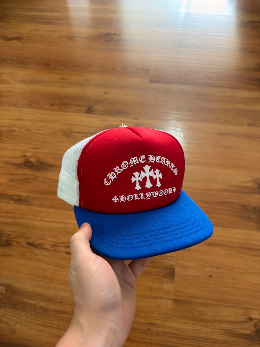 Boné Chrome Hearts 4th July 2026 Exclusive Trucker Red