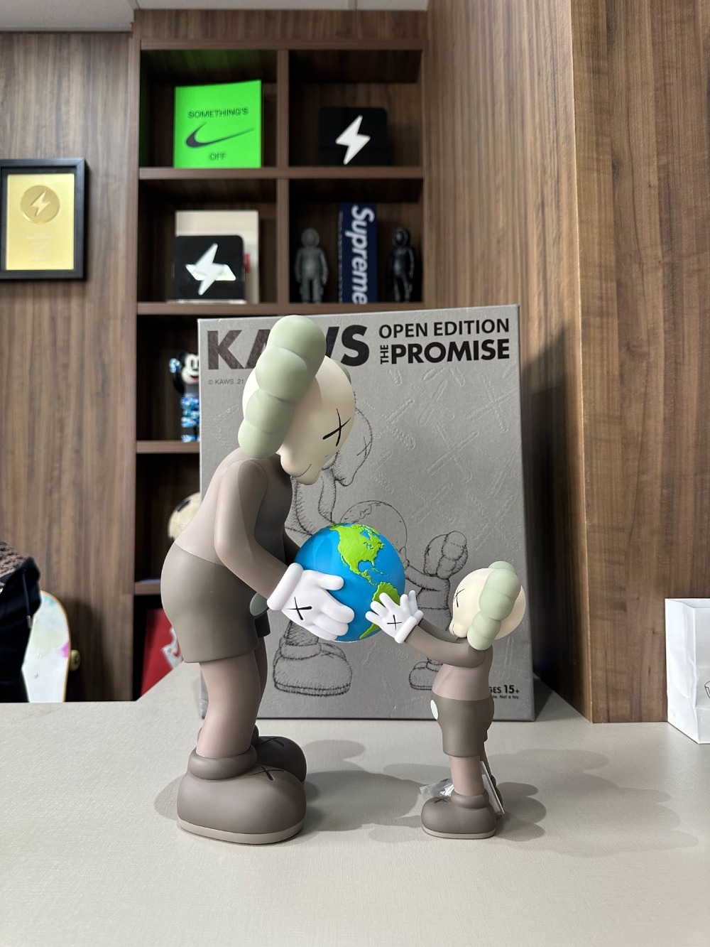 KAWS THE PROMISE Vinyl Figure Brown