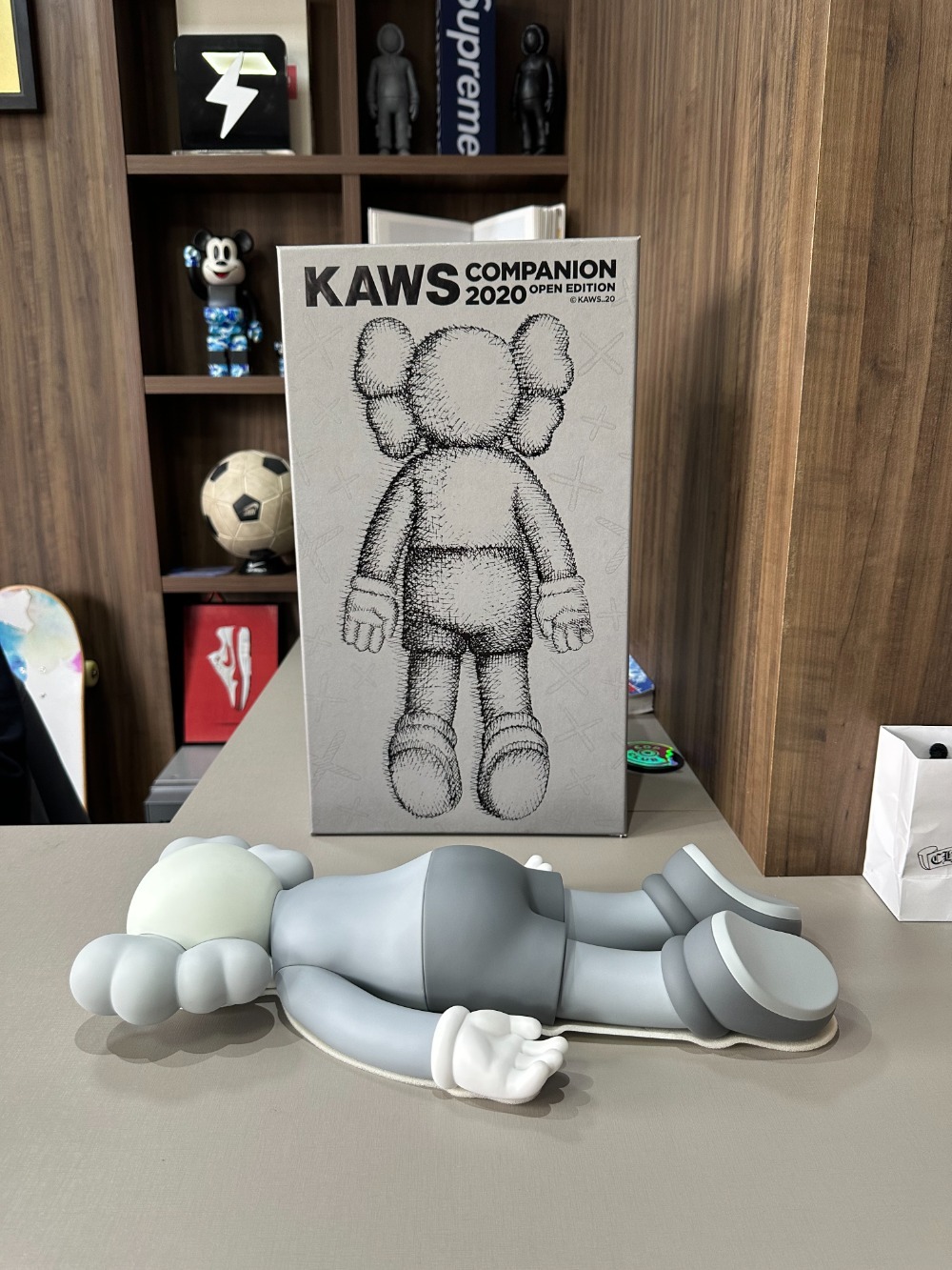 KAWS Companion 2020 Vinyl Grey