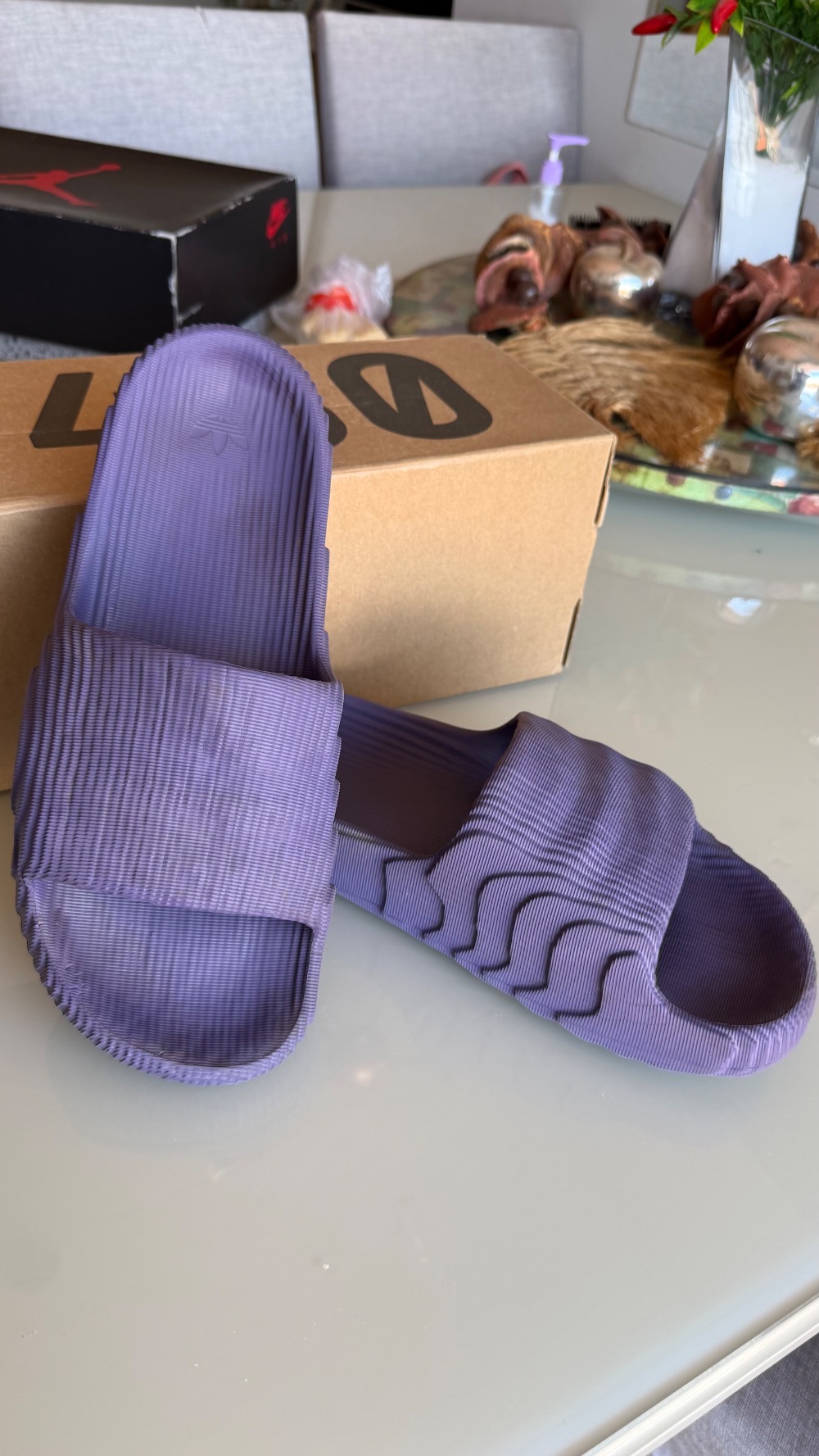 adidas Adilette 22 Tech Purple