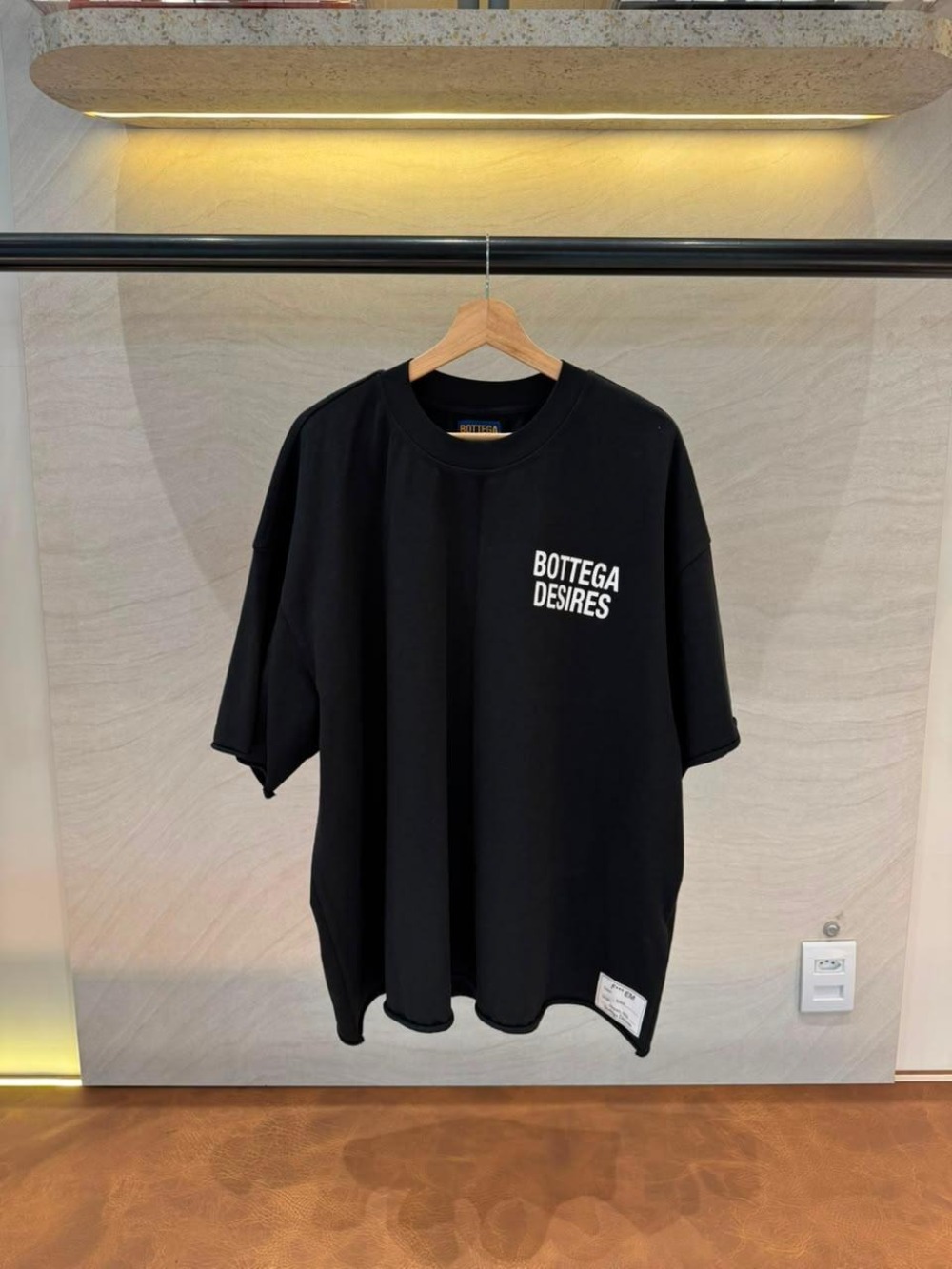 Camiseta Bottega Desires Fuck Em Black