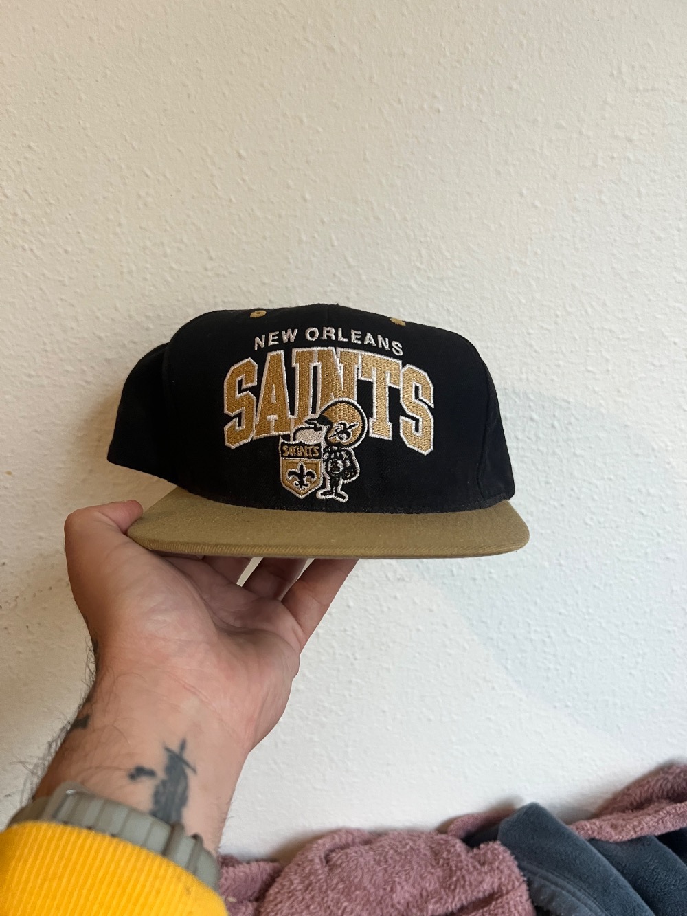 Mitchell & Ness New Orleans Saints NFL Vintage Snapback 2012