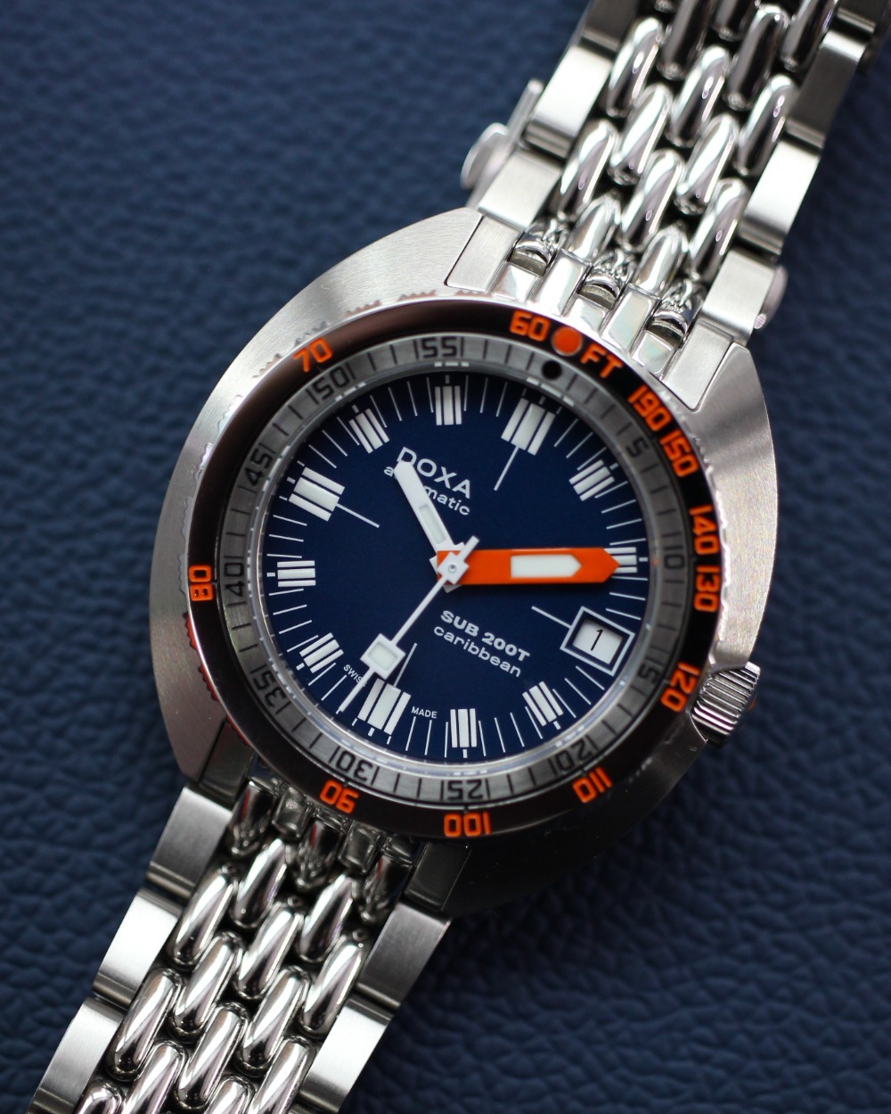 Relógio DOXA Sub 200T Caribbean Iconic 39mm