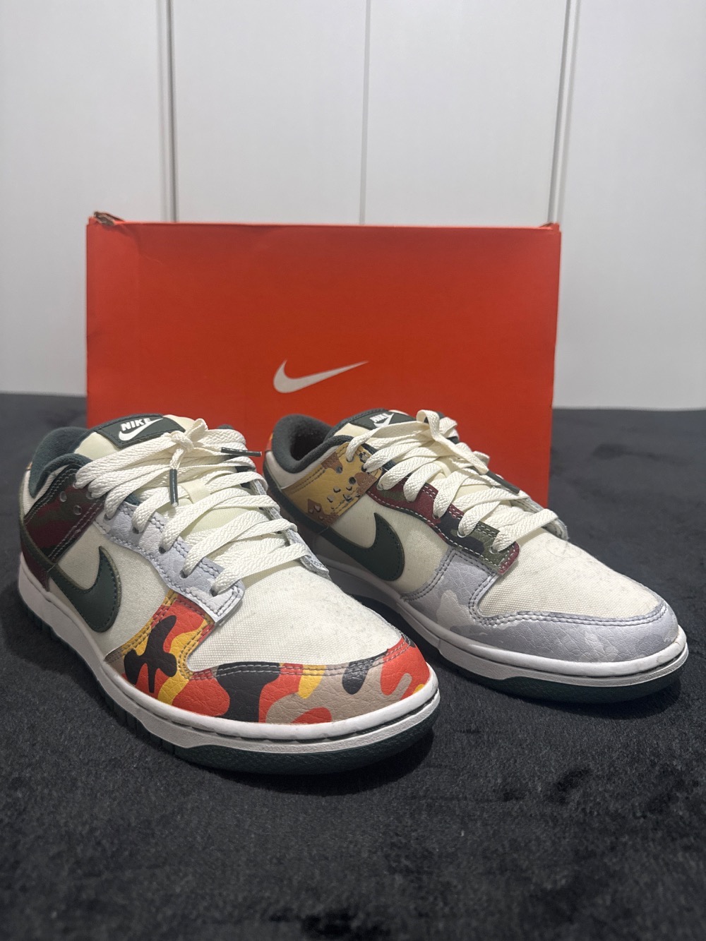 Nike Dunk Low SE Multi-Camo — 39, Usado