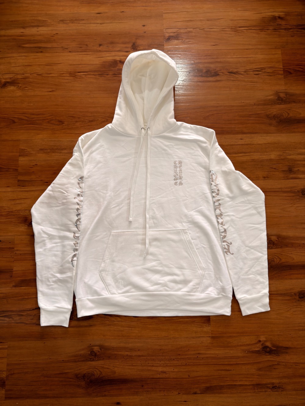 Moletom Chrome Hearts Foil Hoodie White