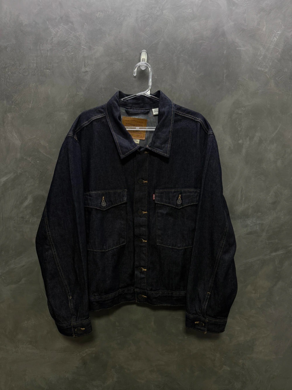 LEVI'S RAW DENIM JACKET