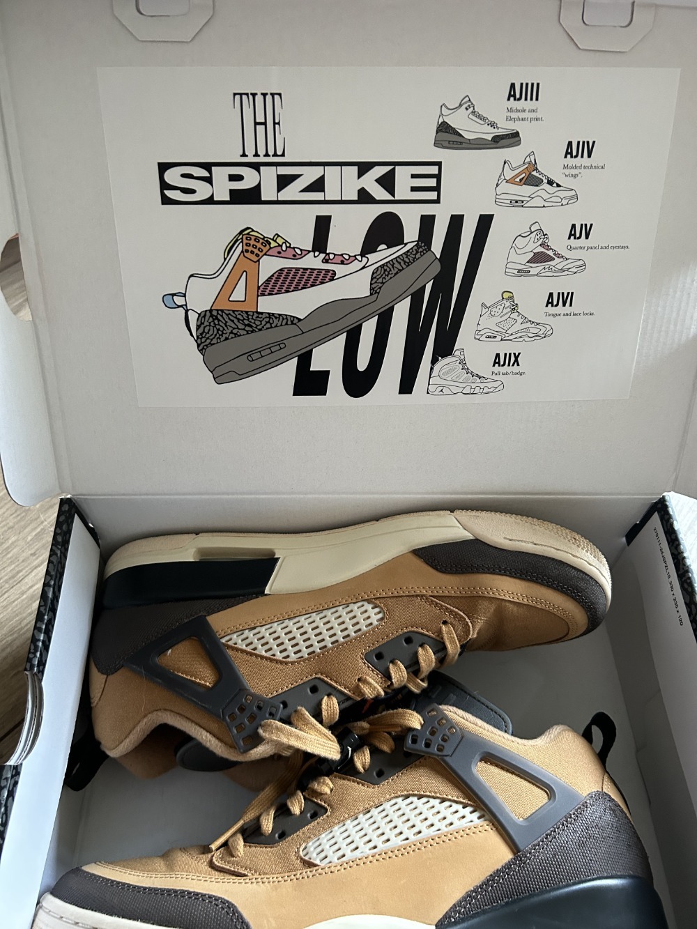 Air Jordan Spizike Low Flax