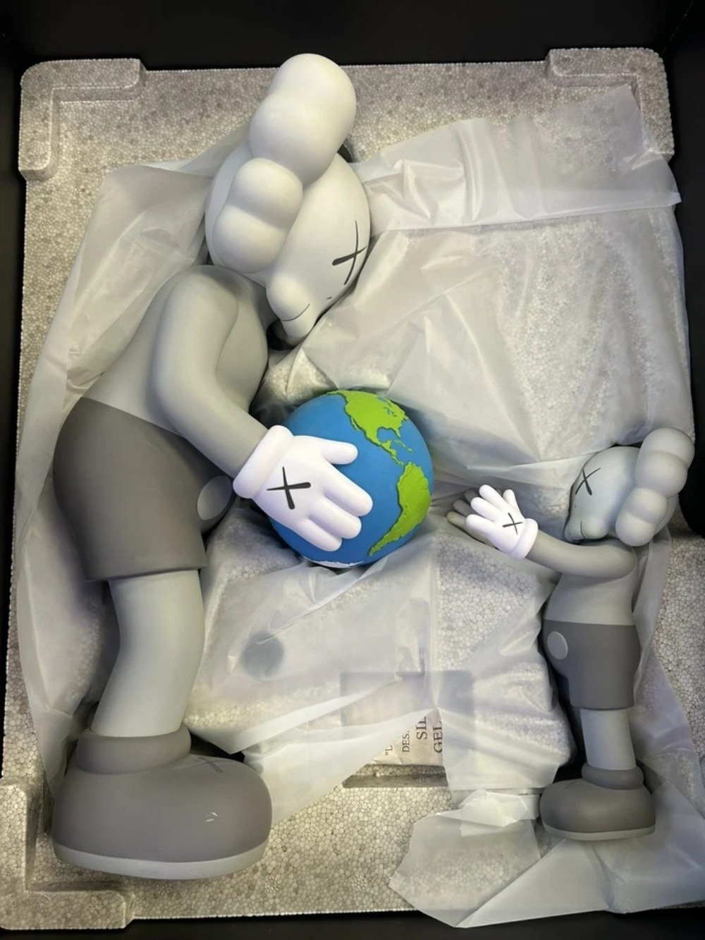 KAWS THE PROMISE Vinyl Figure Grey